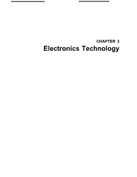 Electronics Technology Contents