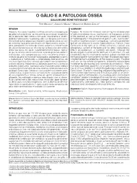 Gallium and Bone Pathology