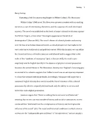Reconstructing Empire in Wilkie Collins' the Moonstone