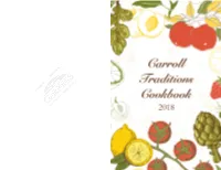 Carroll Traditions Cookbook