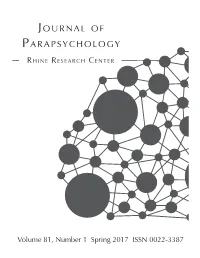 Journal of Parapsychology