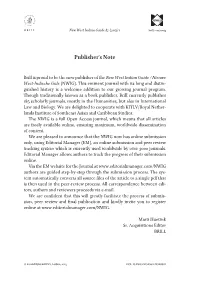 Publisher's Note