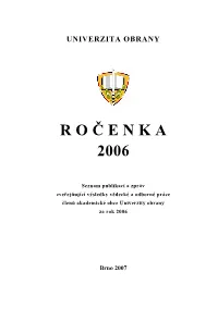 R O Č E N K a 2006