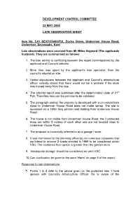 Development Control Committee