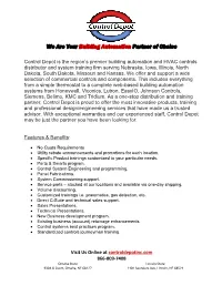 We Are Your Building Automation Partner of Choice