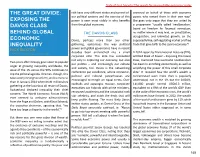 Exposing the Davos Class Behind Global Economic Inequality
