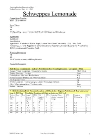 Product Data Sheet