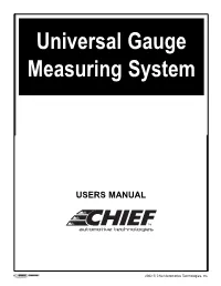 Universal Gauge Measuring System