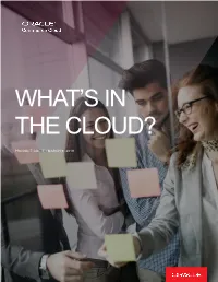 What's in the Cloud?