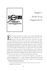 Chapter 1 Seeds of an Organization