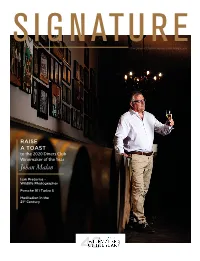 Johan Malan Johan to the 2020 Diners Club to Year of the Winemaker SIGNATURE