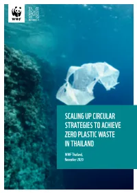 Scaling up Circular Strategies to Achieve Zero Plastic Waste in Thailand