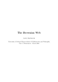 The Brownian Web