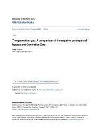 The Generation Gap: a Comparison of the Negative Portrayals of Hippies and Generation Xers