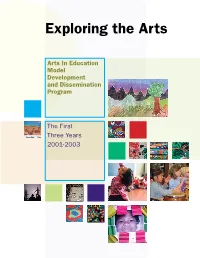 Exploring the Arts