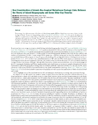 Links Between the Theory of Island Biogeography and Some Other