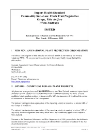 NON-REGULATED PESTS (Non-Actionable)