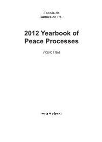 2012 Yearbook of Peace Processes