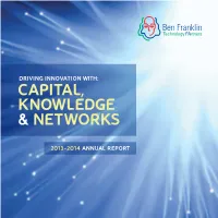 Capital, Knowledge & Networks