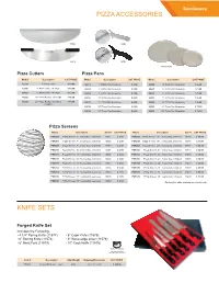 Pizza Accessories Knife Sets