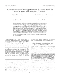 A Common Model for Category Accentuation and Illusory Correlation