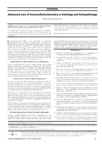 Advanced Uses of Immunohistochemistry in Histology and Histopathology