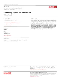 Cronenberg, Flyness, and the Other-Self William Beard