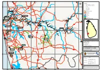 Location Map of Colombo Flood Protection Structures