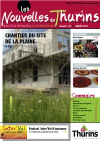 Sommaire Éditorial