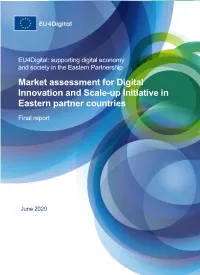 Eu4digital Market Assessment for Digital Innovation and Scale Up