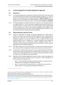 8. Technical Appendix 8.8: Habitat Regulations Appraisal