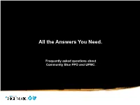 All the Answers You Need