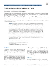 Brain Fetal Neuroradiology: a Beginner's Guide