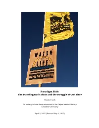 Paradigm Shift: the Standing Rock Sioux and the Struggle of Our Time