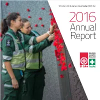 2016 St John Annual Report