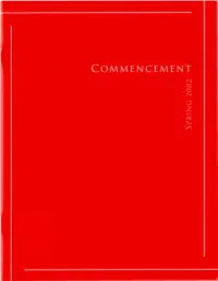 Commencement
