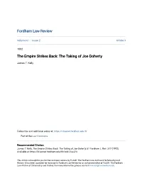 The Taking of Joe Doherty