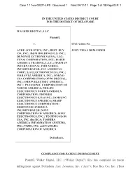 Case 1:11-Cv-00321-LPS Document 1 Filed 04/11/11 Page 1 of 18 Pageid #: 1