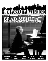 Finding Freedom in the Form Brad Mehldau
