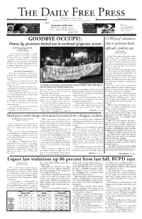 GOODBYE OCCUPY?: COM Prof