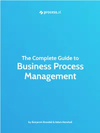 The Complete Guide to Business Process Management