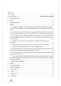 Contents LIST of TABLES