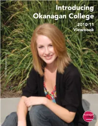 Introducing Okanagan College 2010-11 Viewbook Introducing Okanagan College