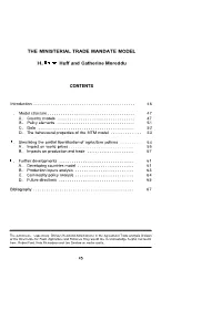 Introduction ...1 . Model Structure