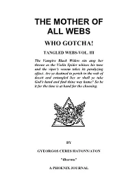 Tangled Webs-Vol
