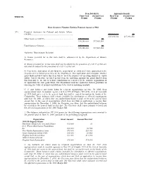 Appropriations($) First Year Second Year First Year Second Year ITEM 571