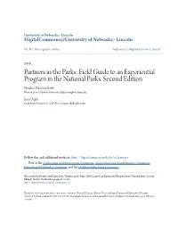 Partners in the Parks: Field Guide to an Experiential Program in the National Parks