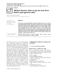 How to Get the Best from Fission Yeast Genome Data