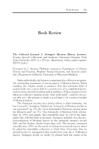 The Collected Leonard J. Arrington Mormon History Lectures