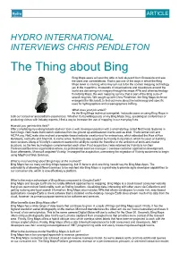 The Thing About Bing